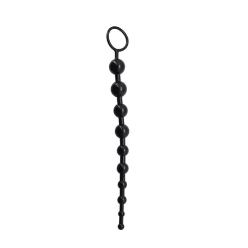 Palline anali Timeless Jelly 10 colore nero