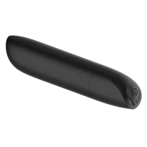 Stymulator-Rechargeable Powerful Bullet Vibrator USB 20 Functions - Shine Black