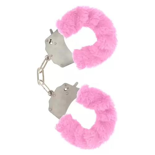 Kajdanki-FURRY FUN CUFFS PINK PLUSH