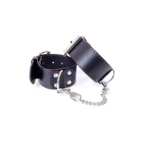 Fetish Boss Series Handcuffs 4 cm Red Lline