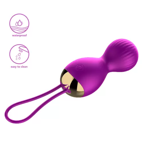 Kulki-Vibrating Silicone Kegel Balls USB 7 Function