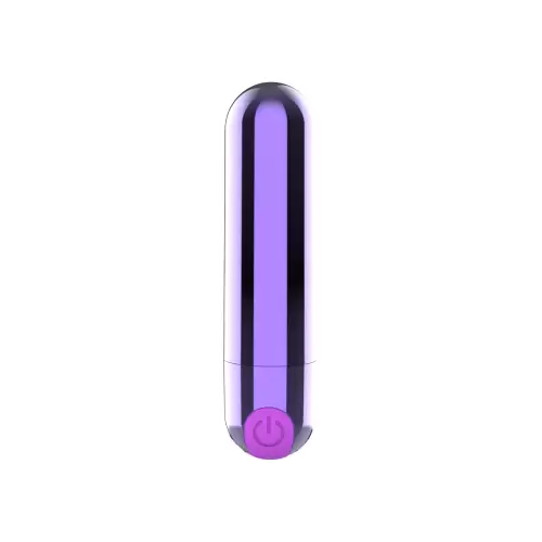 Power Bullet USB 10 functions Glossy Purple