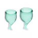 Feel Secure Menstrual Cup dark green